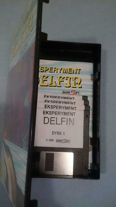 Eksperyment Delfin - Gry Dyskietki Dla Amiga 500 / 600 / 1200