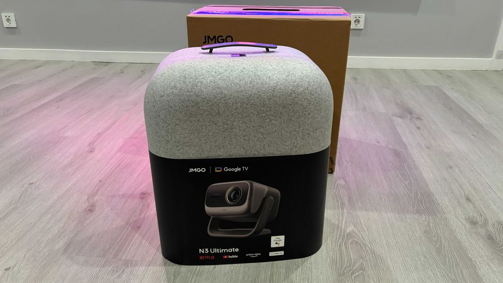 JMGO N3 Ultimate 4K triplo a laser 5800 ISO Lumens Google TV