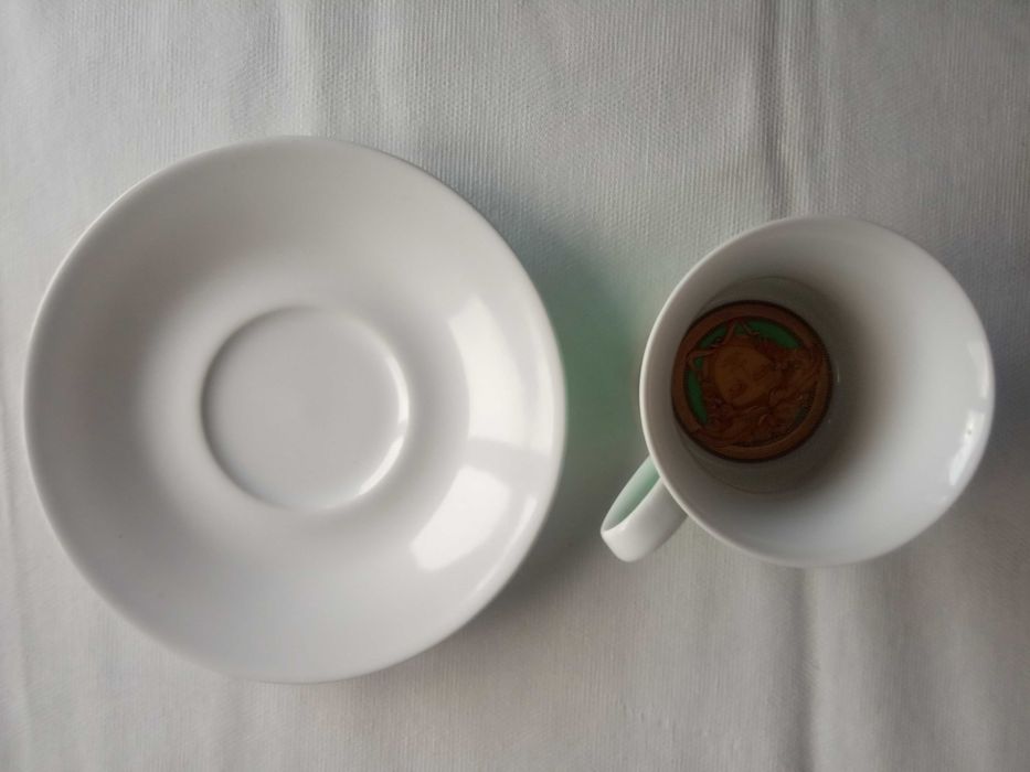 Versace Rosenthal filiżanka spodek mokka espresso
