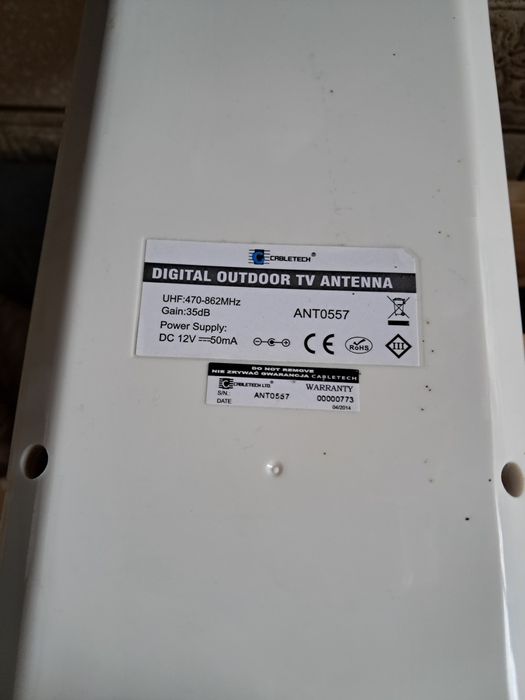 Antena zewnętrzna telewizyjna