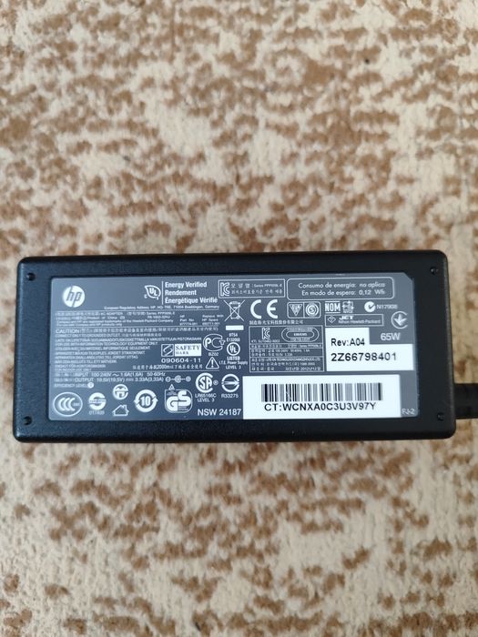 Блок живлення для ноутбуків HP 65w