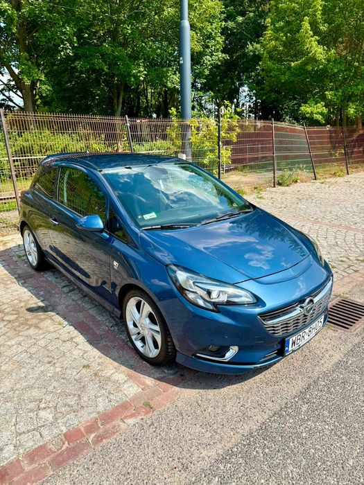 Opel Corsa E OPC Line 1.4 Turbo 100 KM | 2014 | 112 784 km | Bogata wersja | Garażowany | Bardzo zadbany