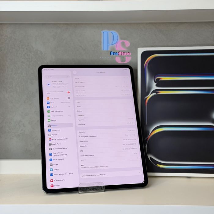 Sklep! iPad Pro 13” M5 256GB Cellular – NOWY, 0 cykli, otwarte pudełko