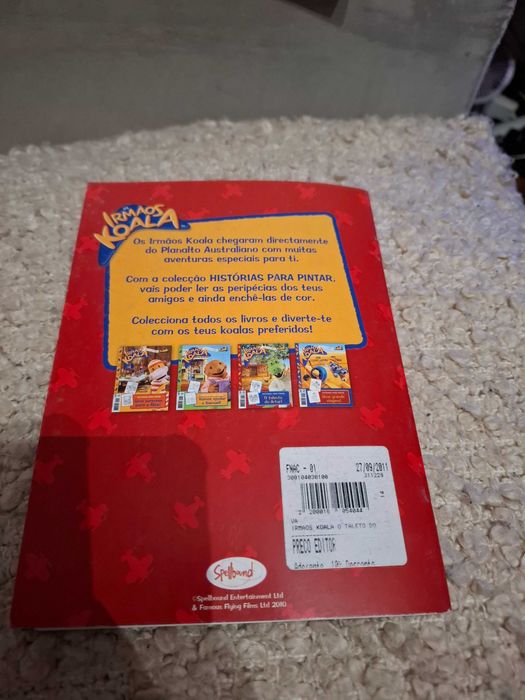 O talento do Artur! - Histórias para pintar - Os irmãos Koala