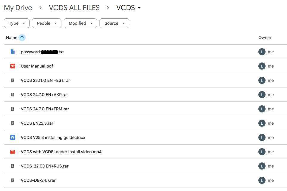 Software VCDS - Multiple Versions437637749943848962