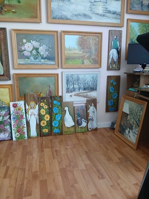 Obrazy olejne na płótnie ! Od autora .