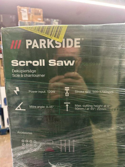 Лобзик PARKSIDE PDS 120 B3 для високоточної обробки . Електролобзик