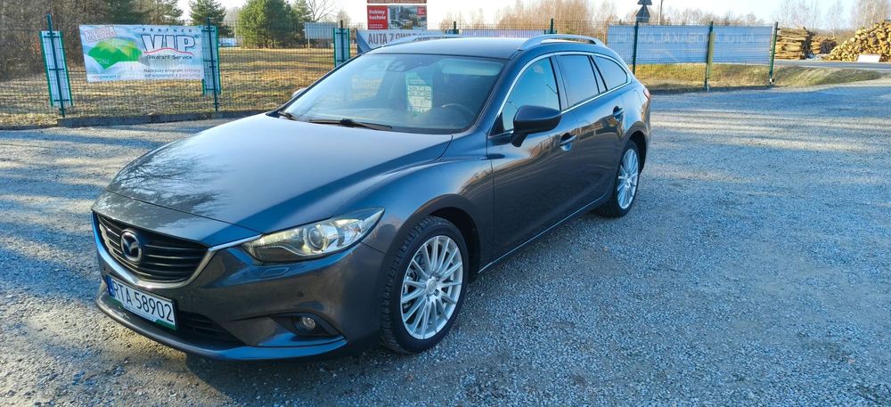 Mazda 6 2,0 16V Exclusive -Line Navi  Parktr Nowe tarcze 81000km Niemcy