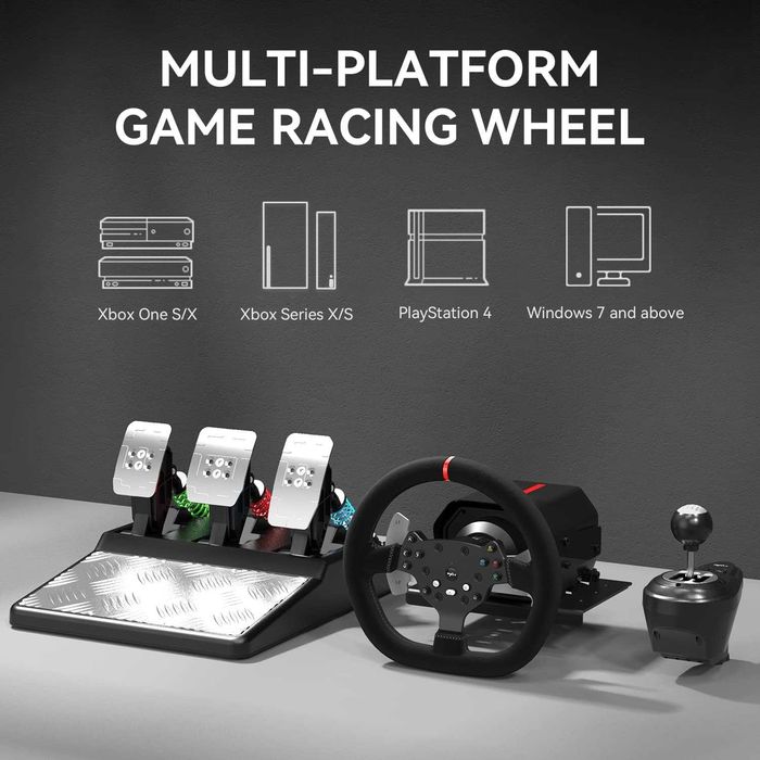 PXN V10 Kierownica Do Gier PC, PS4, Xbox, Switch Skrzynia Biegów