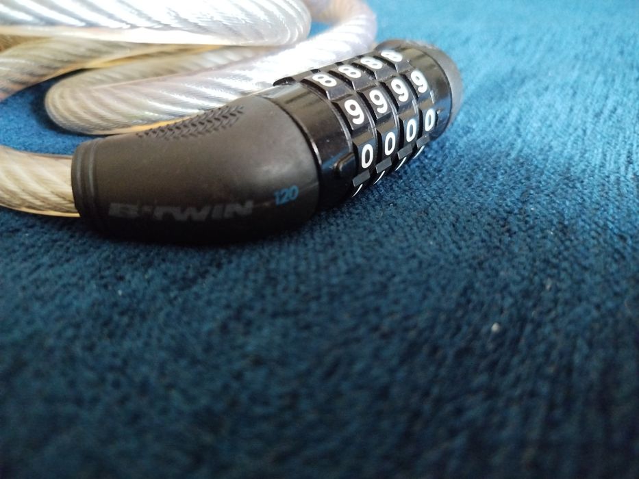 Bicycle Cable Lock with Code – Btwin64551973835523122