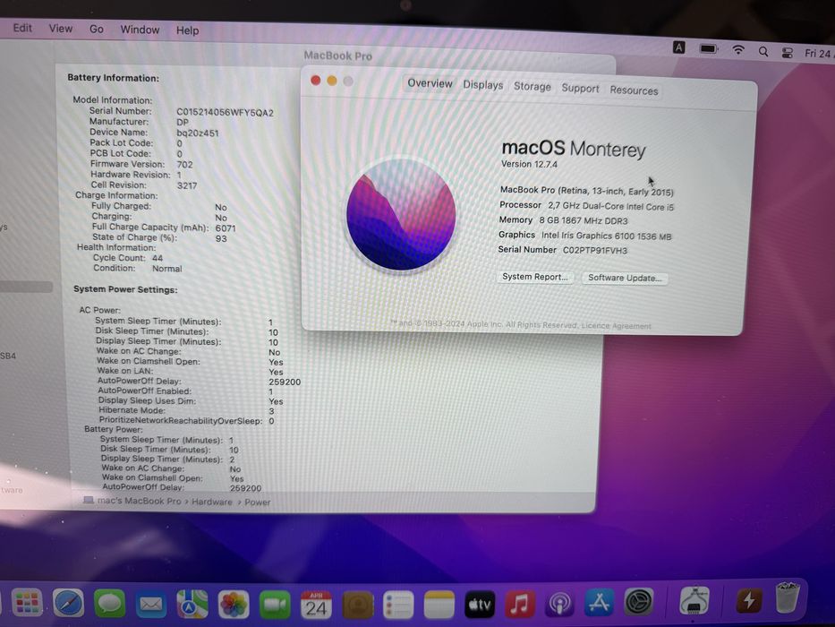 Macbook Pro 2015 8 128 гарний стан