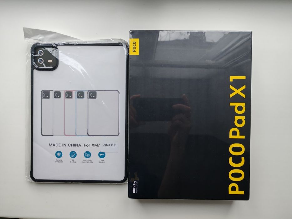 Планшет Poco Pad X1 (Xiaomi Pad 7), 8/512, сірий колір + бампер.