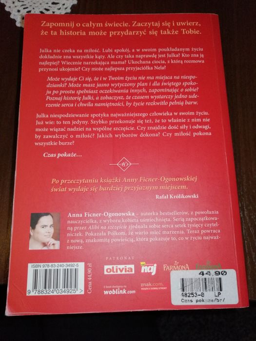 Anna Ficner Ogonowska "Czas pokaże"