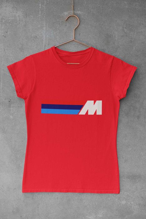 T-Shirt Mulher BMW Série M Power | Feita à Mão