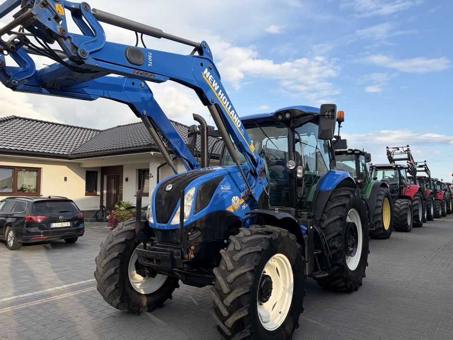 New Holland T6.125 S Sprowadzony ładowacz T6.120 Case Maxxum 110 Puma130 Arion430 MF6614 Fendt 512