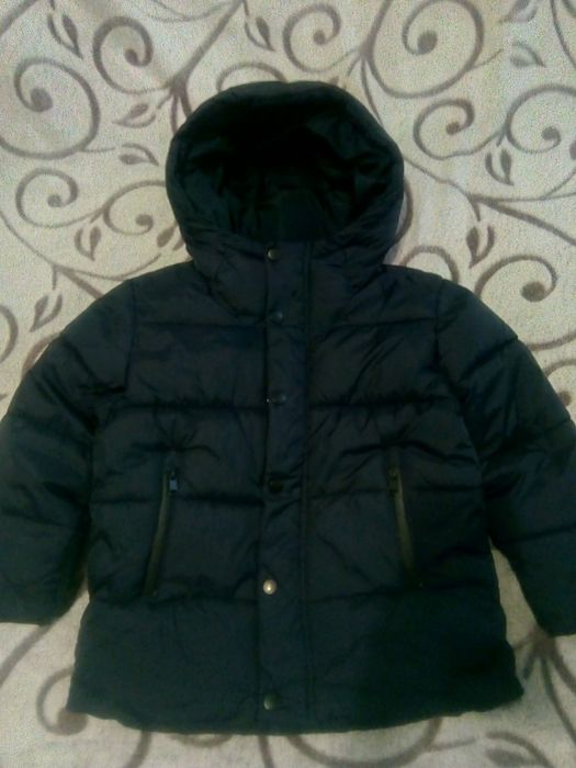 Куртка Zara зимняя на мальчика