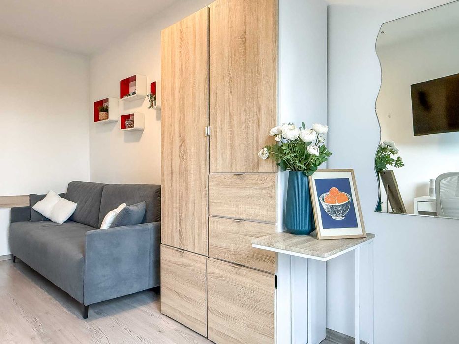 Pokoje i Miniapartamenty dla Studenta, 4 minuty od Uniwersytetu Medycznego, umeblowany pokój, własna łazienka, WIFI