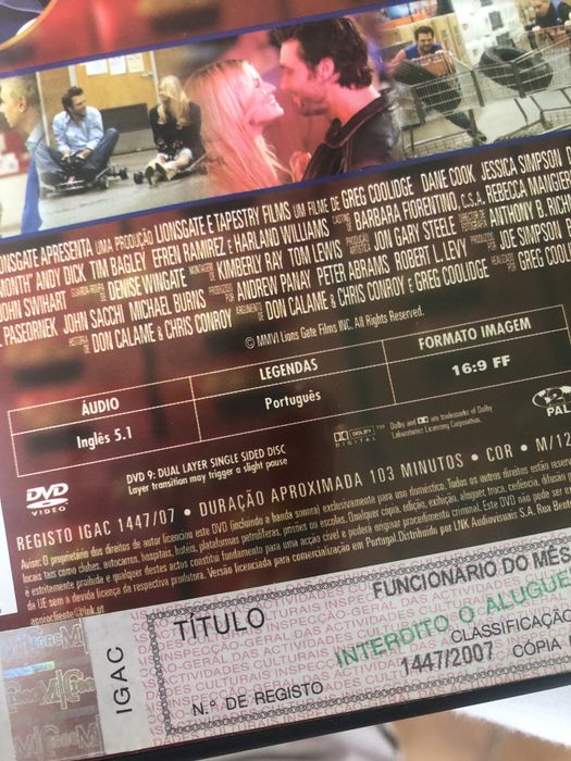 Filme “Funcjonario do mês”