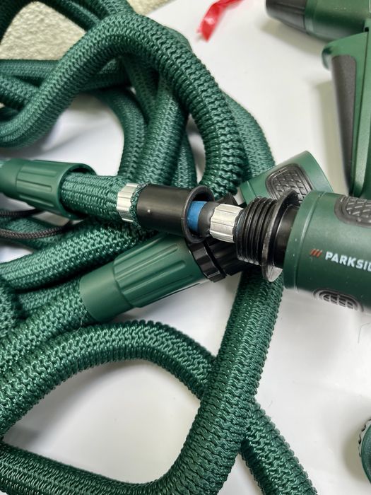 Шланг для поливу PARKSIDE Flexi, 5-15 м