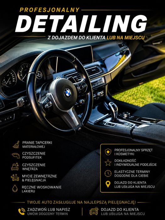 ✨Auto Detailing✨ Pielęgnacja Auta (Opcja dojazdu do klienta)