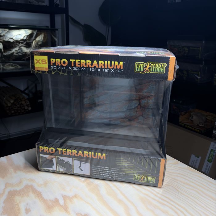 Terrarium szklane Exo Terra Pro XS 30x30x30