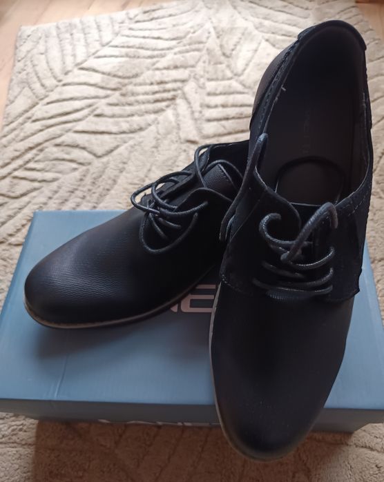 Buty męskie czarne