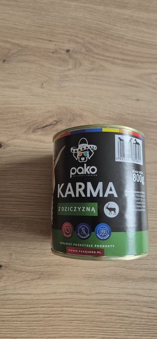 Pako karma dla psa w puszcze 800g x10szt.