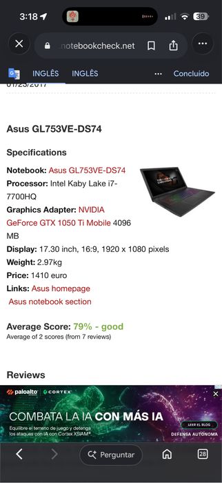Troco Pc Portatil por Ps5