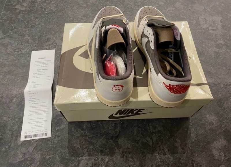 Jordan 1 Retro Low OG SP Travis Scott Reverse Mocha R.41