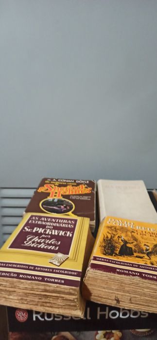 Lote de livros antigos