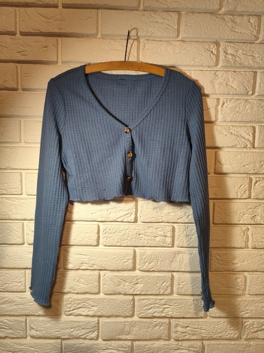 Bolerko r.M, niebieski że guzikami