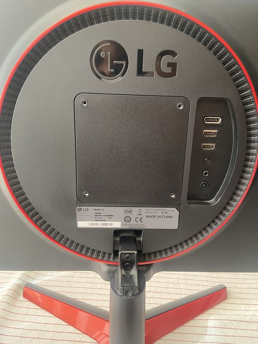 Monitor Gamer LG UltraGear 23.6" 144Hz 1ms