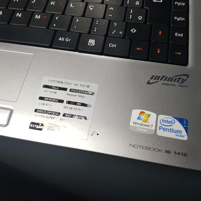 Computador portátil Toshiba