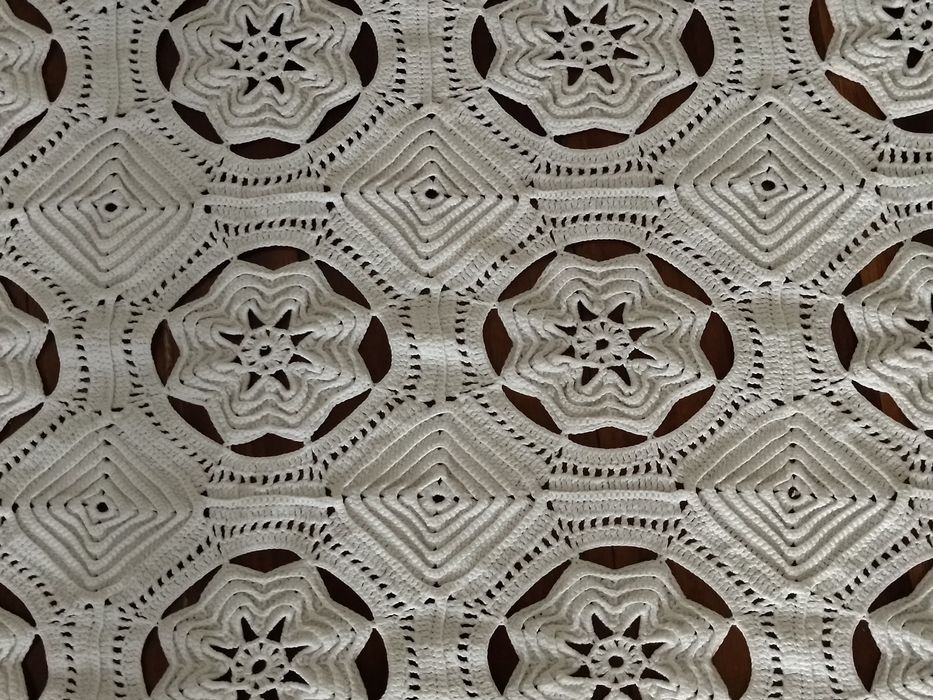 Colcha de renda antiga
