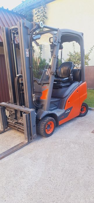 Linde H16 z 2015r Triplex przesuw Pozycjoner wózek widłowy widlak