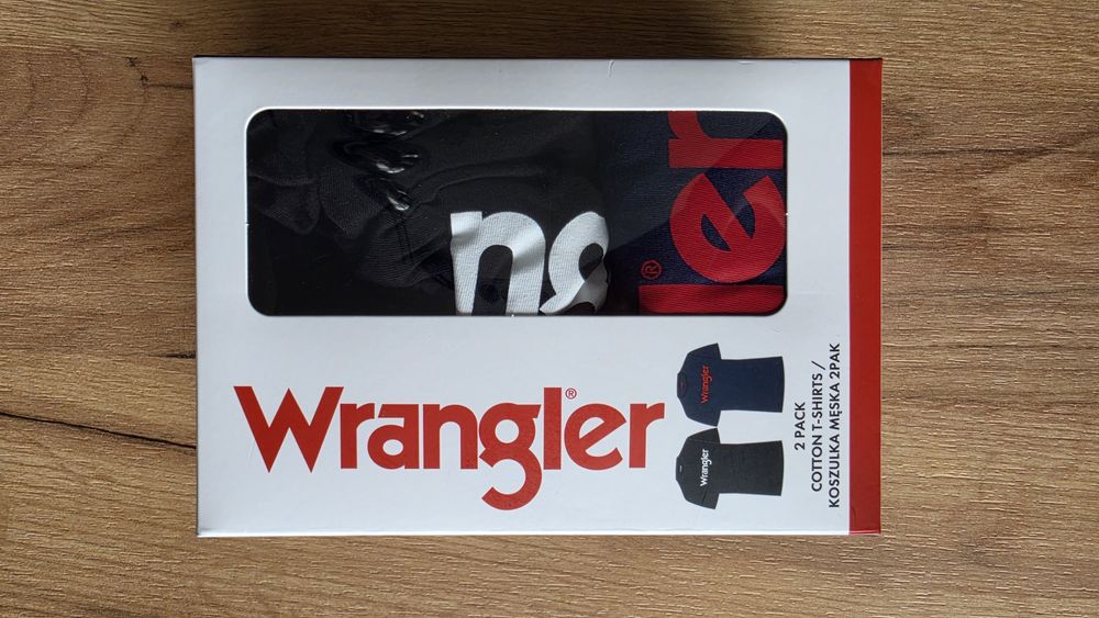 Zestaw 2 koszulek z krótkim rękawem Wrangler roz.M