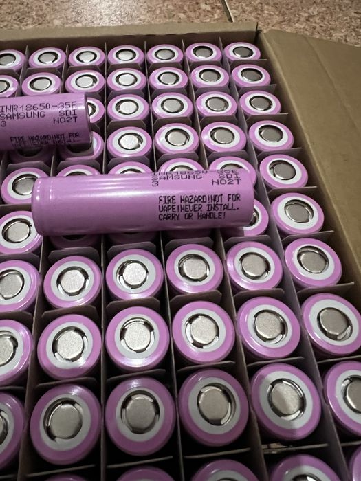 Samsung INR18650-35E 3400mAh - 8A  акумулятор , акамулятор, літіонна
