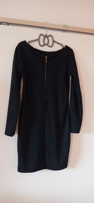 Mała czarna na bogato sukienka S / L