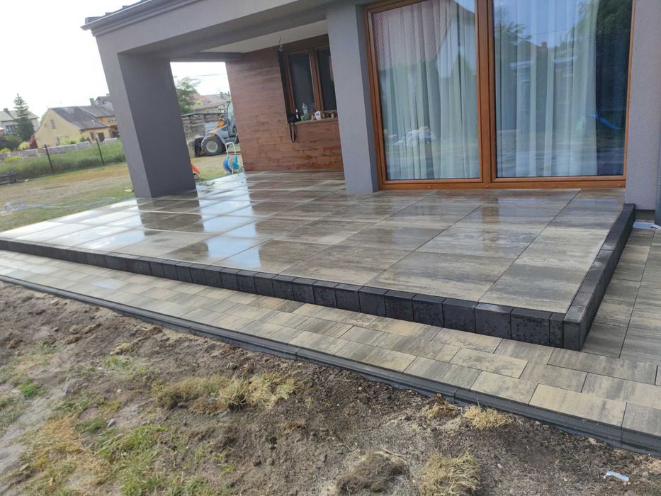 Układanie kostki brukowej