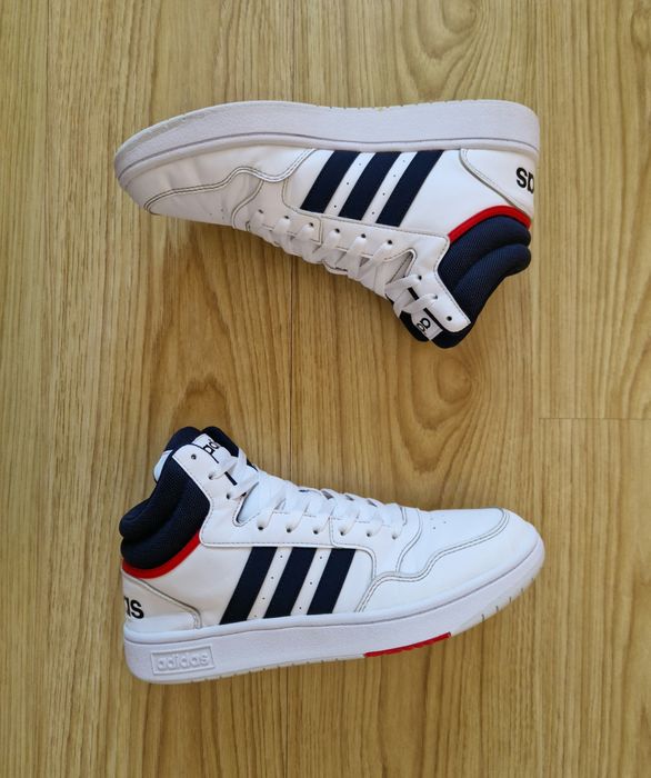 Кросівки чоловічі ADIDAS Hoops 3.0 Mid  43 розмір (стелька 27.5см) ORIGINAL