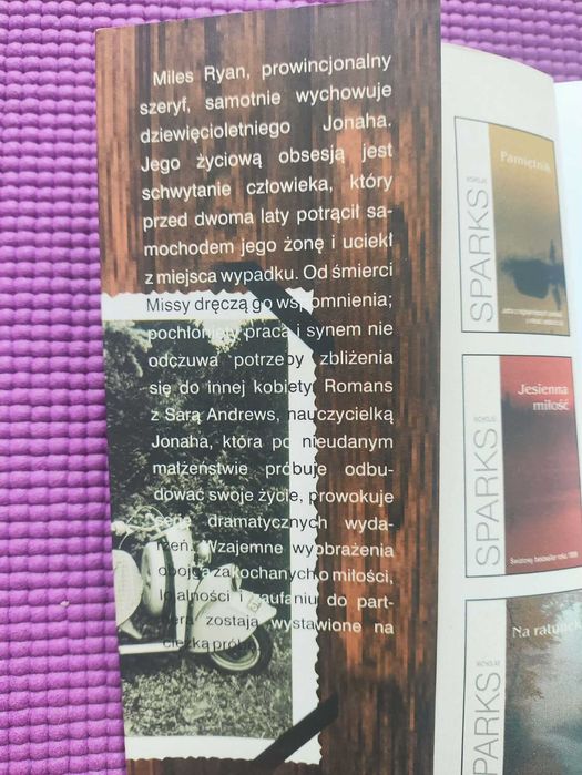 Nicholas Sparks " Na zakręcie"