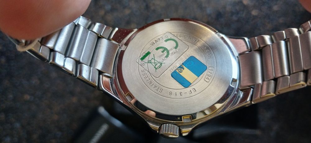 Casio edifice wr 100m чоловічий годинник