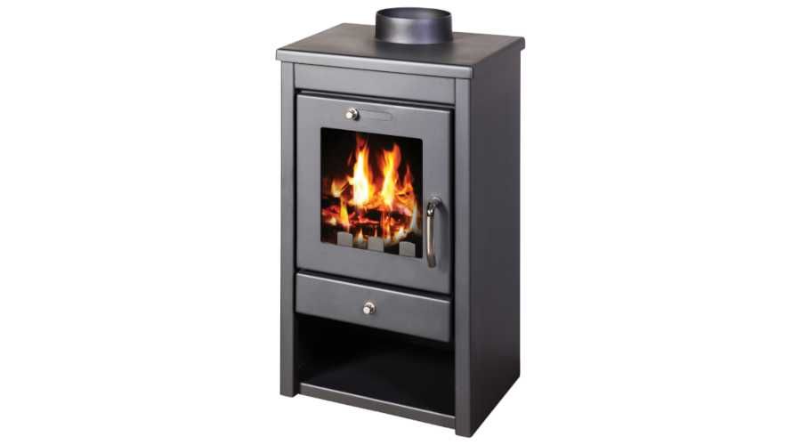 Koza piec na drewno Victoria Deluxe SM 7 kW 80%