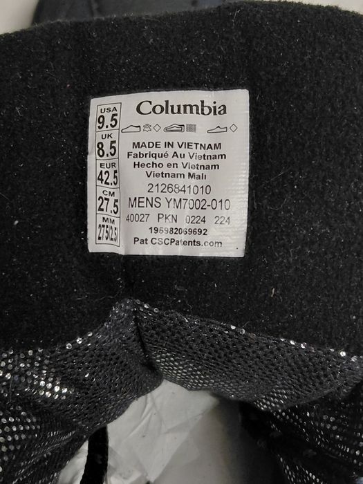 Чоботи, ботинки зімові, чоловічі  "Colombia'  42,5