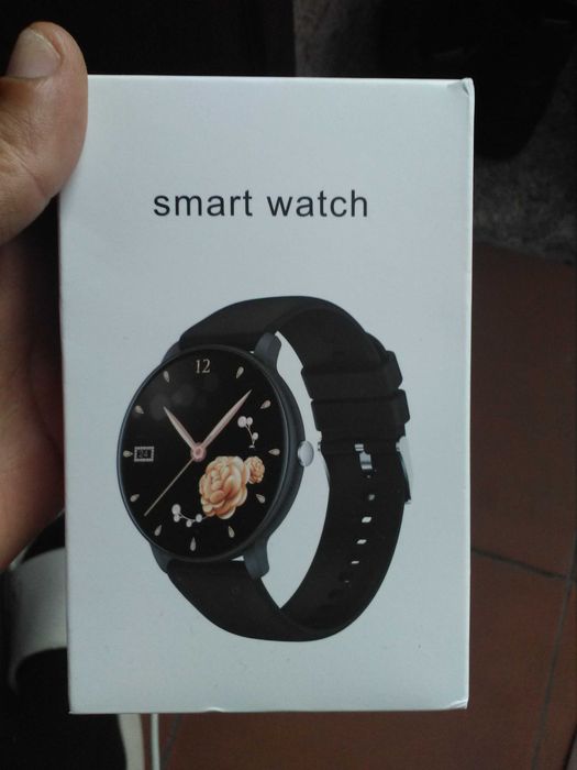 Smartwatch cinza como novo