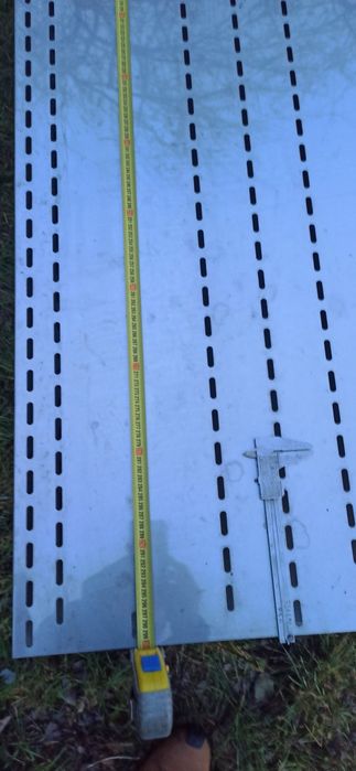 Korytko kablowe perforowane nierdzewne 600 h60 3m