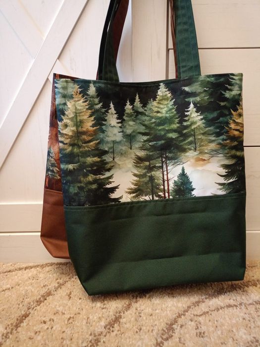 Torebki zakupowe handmade na ramię