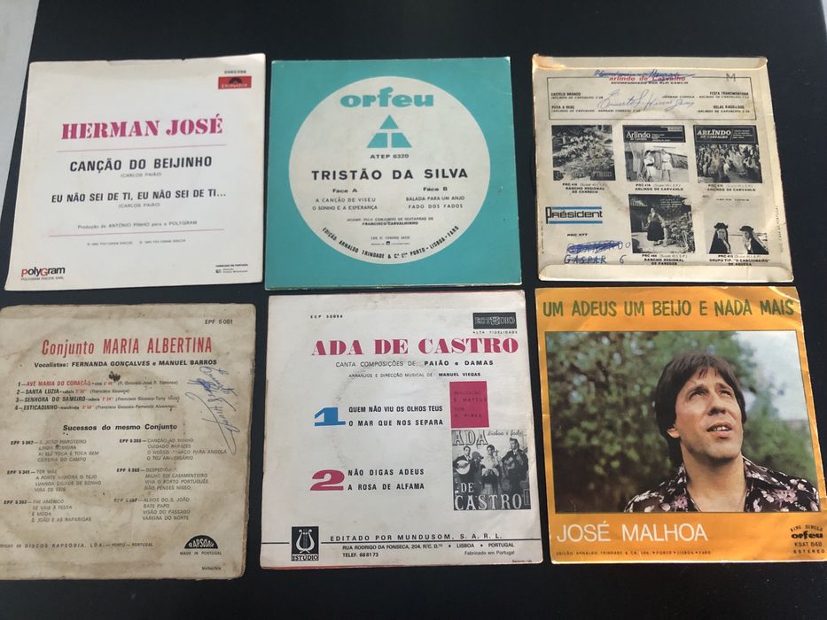 Disco vinil - diversos - musica portuguesa
