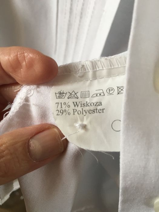 Koszulowa bluzka stan idealny,klasyka r.40