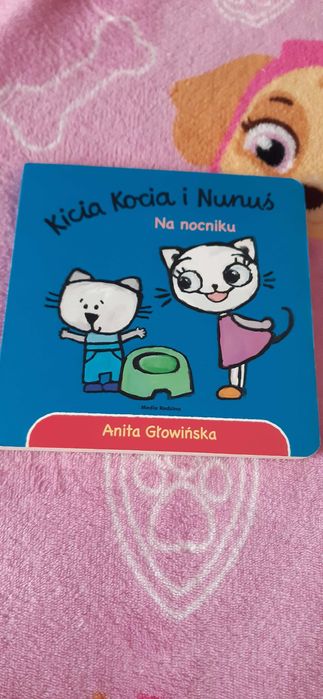 Książka Kicia Kocia i Nunuś Na nocniku